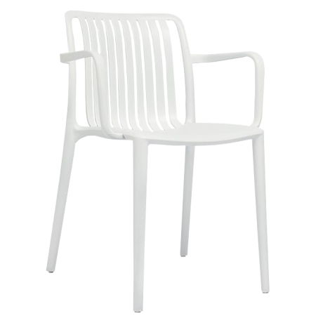 Zero Arm Chair Polypropylene - White Zero Arm Chair Polypropylene - White